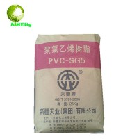 White Powder plastic raw material  SG5 k67 pvc resin for sale